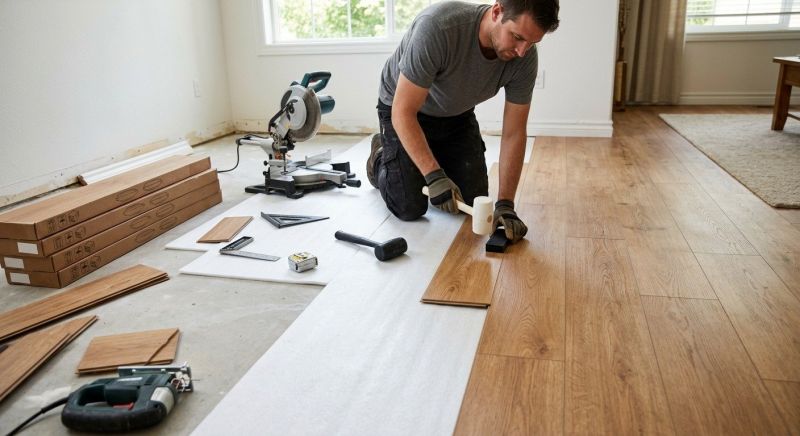 Laminate Floor Installation in Fall City, WA
