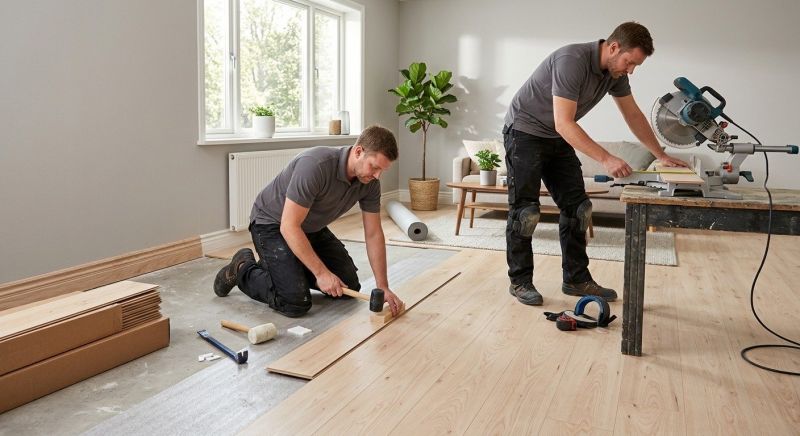 Laminate Floor Installation in Olalla, WA