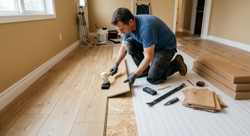 Laminate Floor Installation in Port Orchard, WA