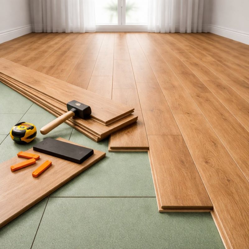 Laminate Floor Remodeling in Renton, WA
