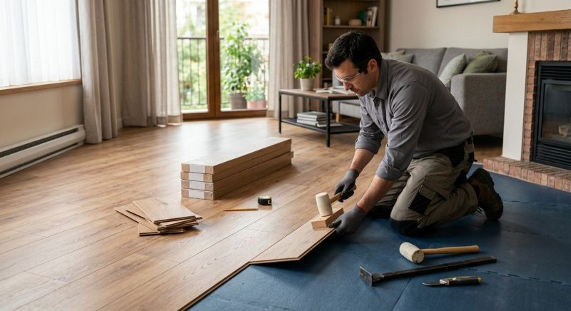 Laminate Floor Replacement in Bellevue, WA