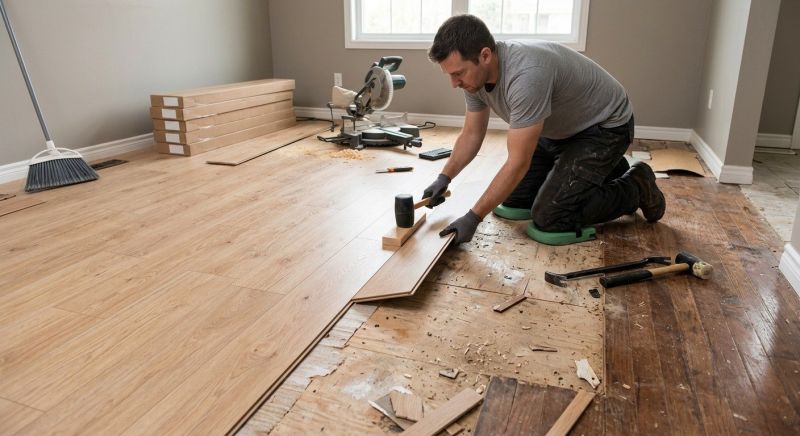 Laminate Floor Replacement in Buckley, WA