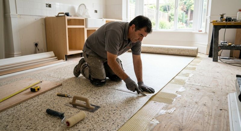 Linoleum Floor Installation in Issaquah, WA