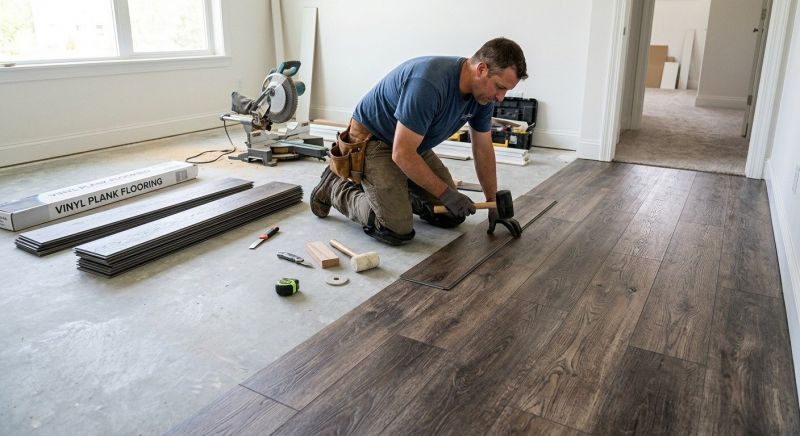 Linoleum Floor Installation in Port Orchard, WA