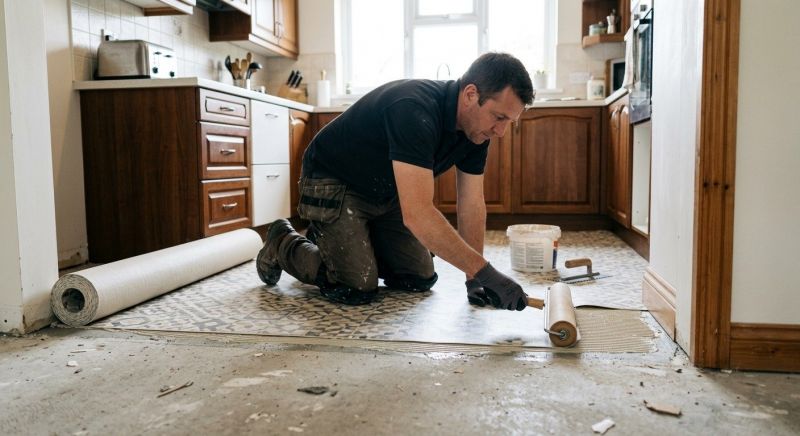 Linoleum Flooring Replacement in Renton, WA