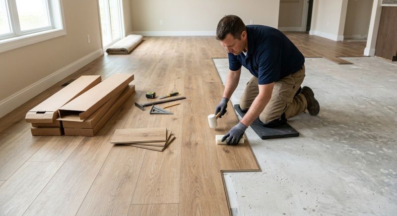 Lvt Flooring Installation in Mercer Island, WA