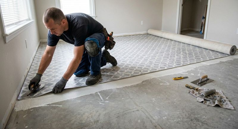 Sheet Flooring Installation in Gig Harbor, WA