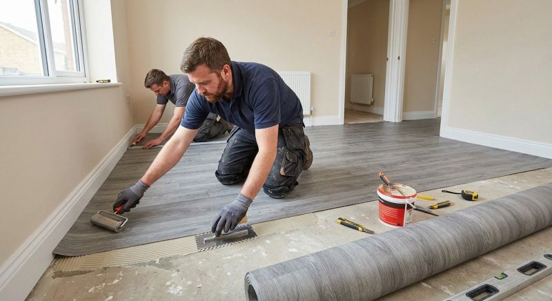 Sheet Flooring Installation in Kenmore, WA