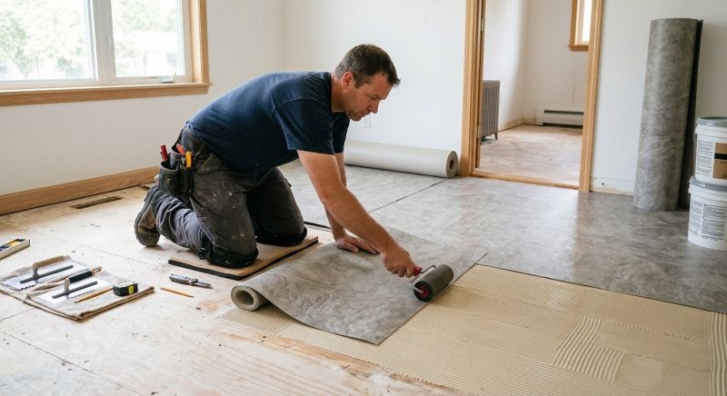 Sheet Vinyl Installation in North Bend, WA