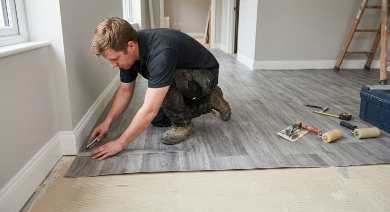 Sheet Vinyl Installation in Redmond, WA